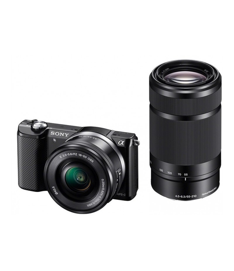 Sony Alpha A5000 + E 16-50mm + E 55-210mm